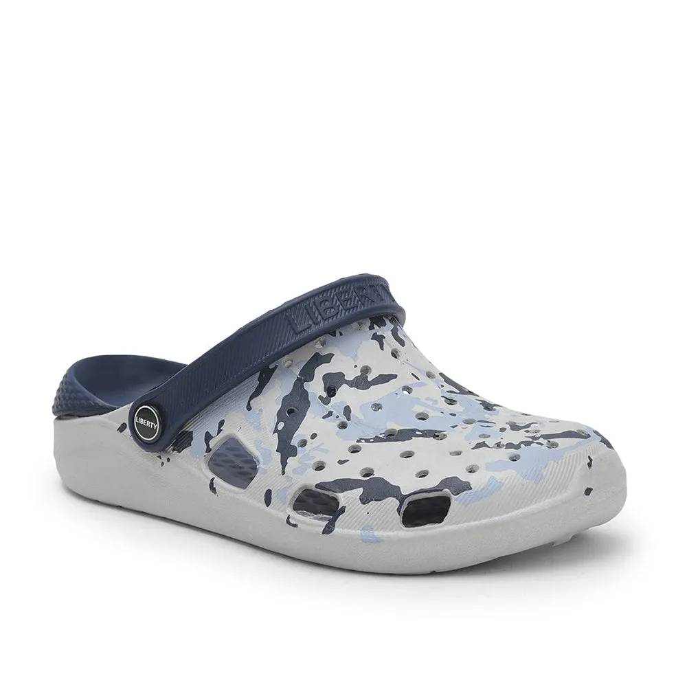 A-HA By Liberty LPMXT-811 Men Navy Blue Clogs