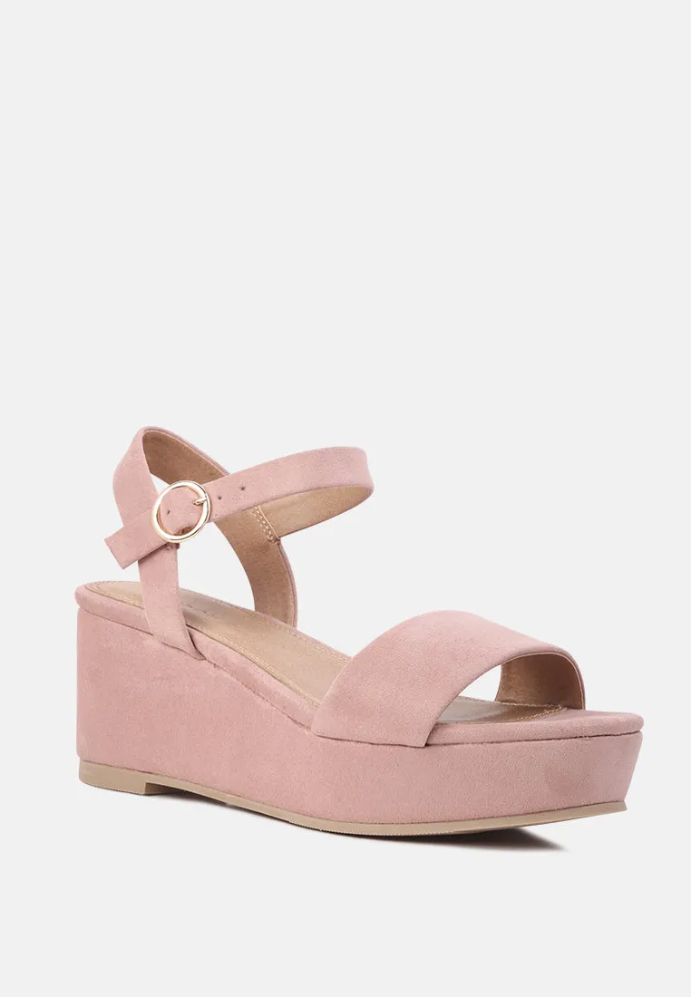 Ankle Strap Wedge Sandals