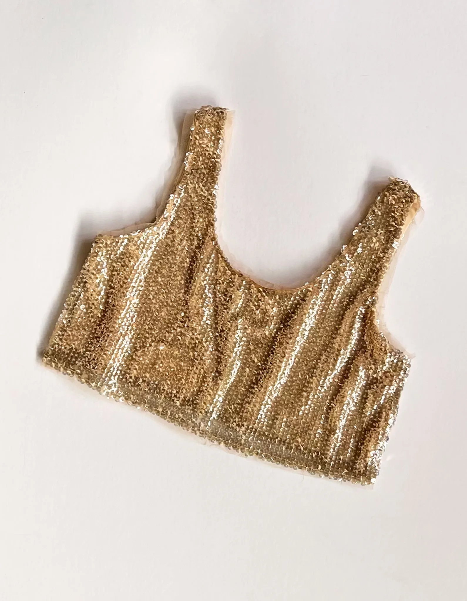 Annah Beaded Sequin Tank Top