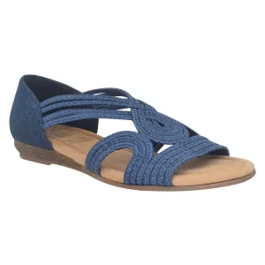 Bazra Stretch Elastic Sandal with Memory Foam