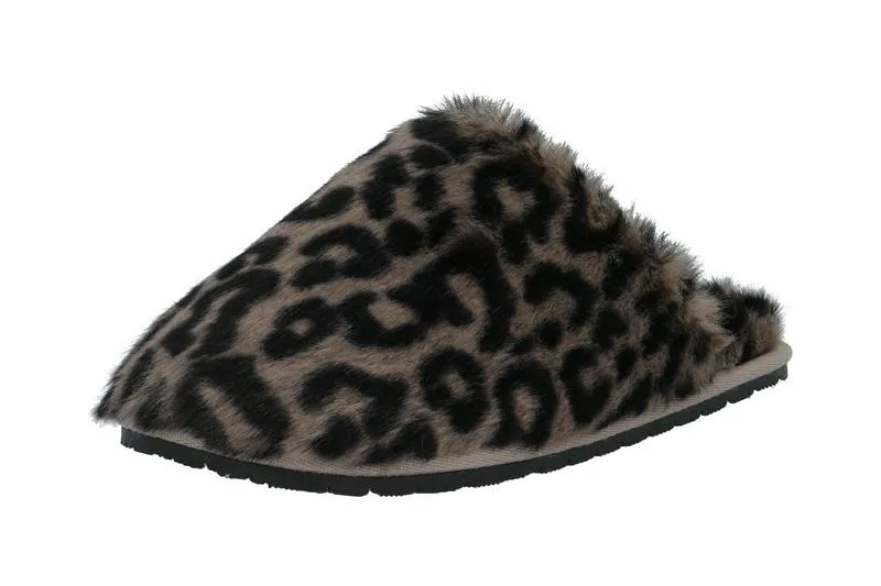 Biagloria Leo Fur Slippers