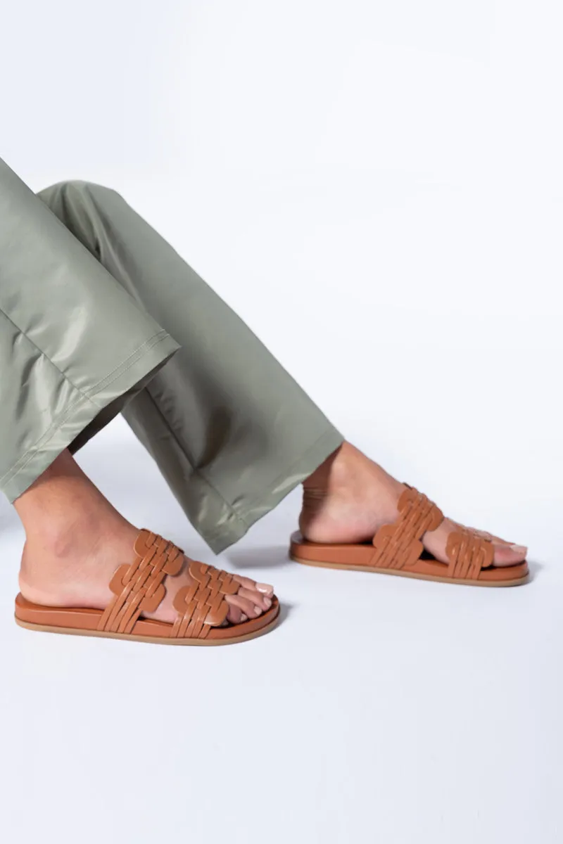 BRIAN NATURAL SOLE SANDAL