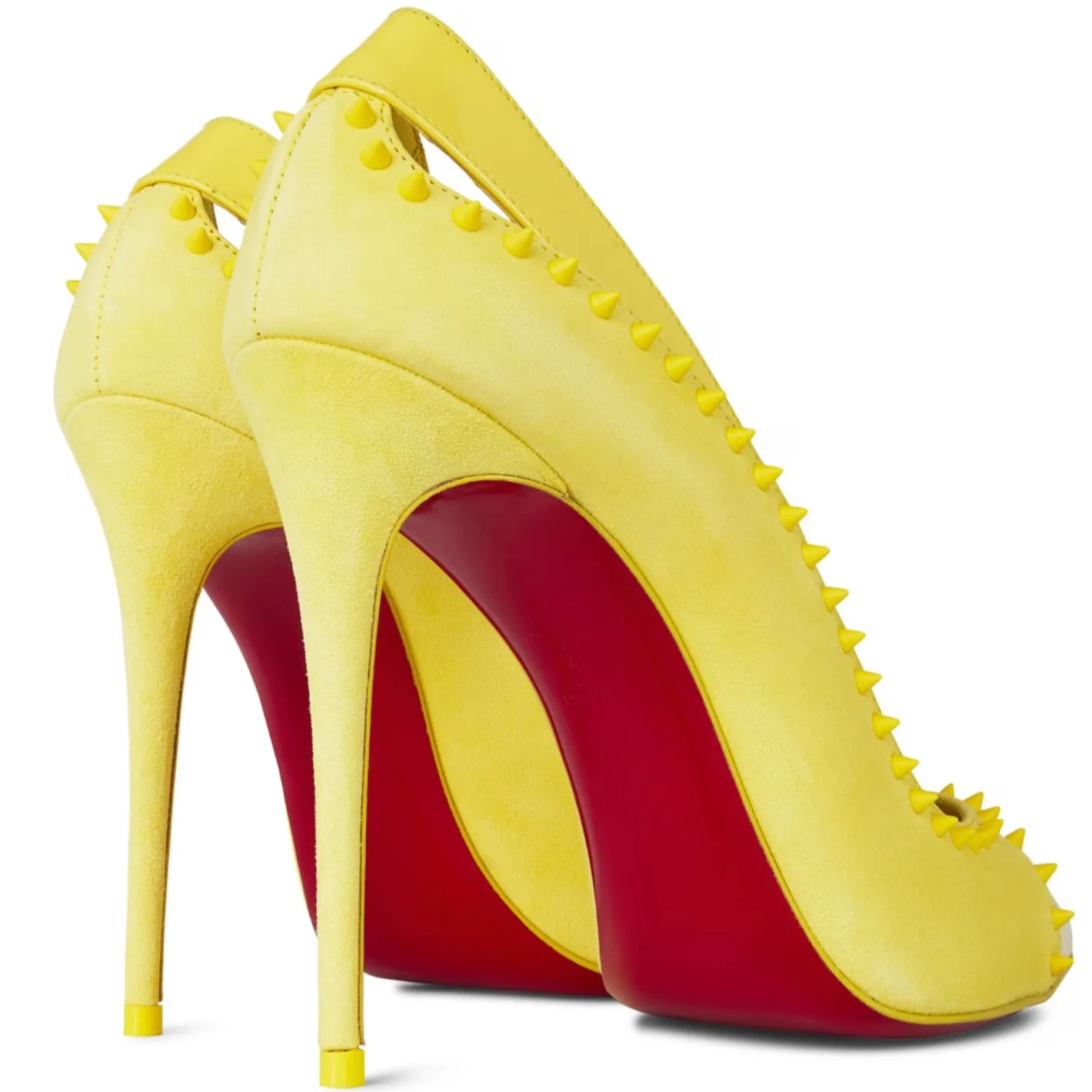 Christian Louboutin Duvette Spiked Heels