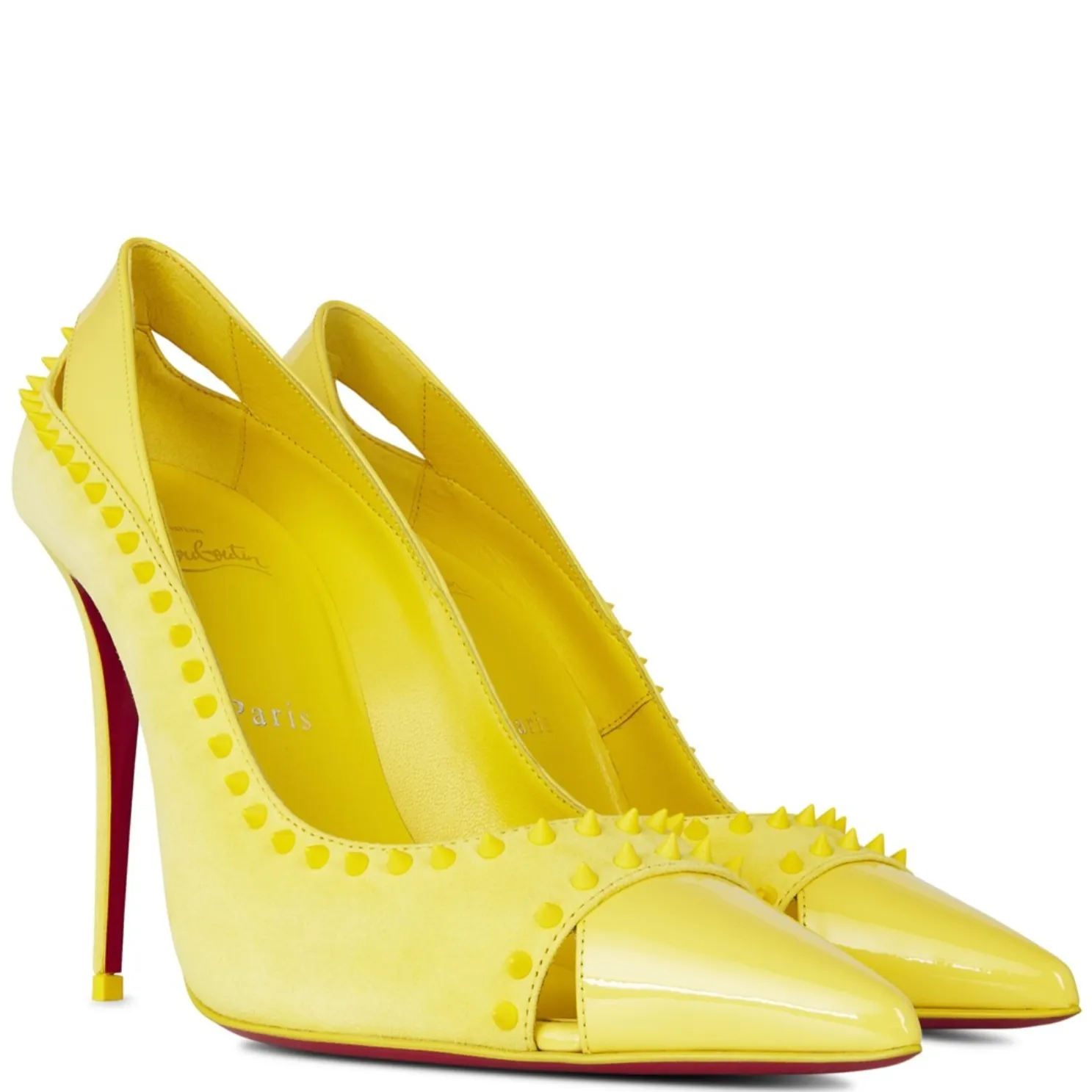 Christian Louboutin Duvette Spiked Heels