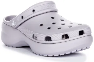 Crocs Classic Platform In Lavender