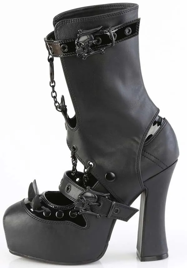 DEMON-13 [Black] | HEELS [PREORDER]