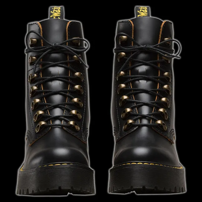 Dr Martens - Black Leona Vintage Heeled Boot