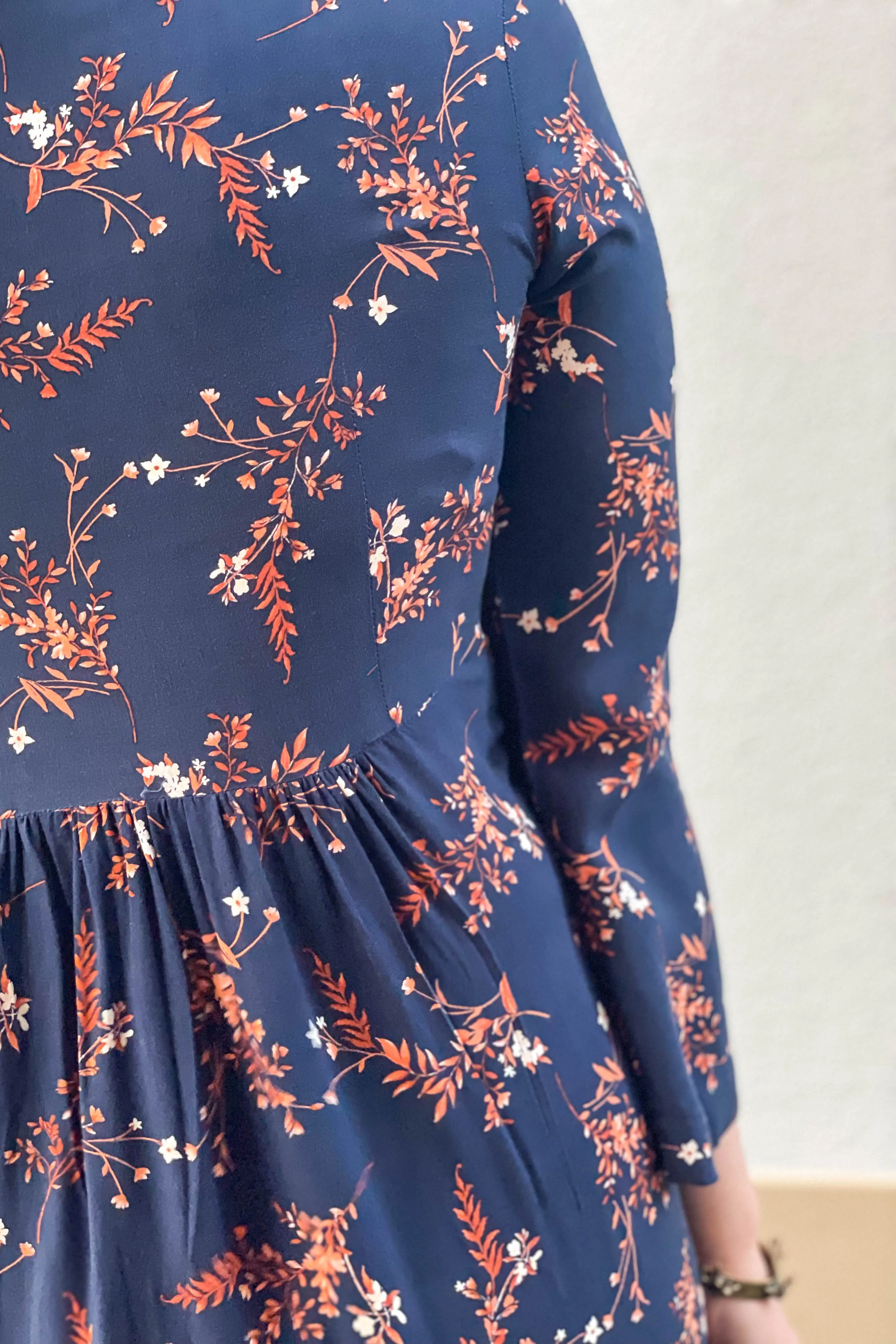 Elly Dress - Autumn Floral