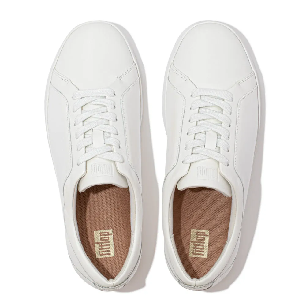 FitFlop Rally Leather Sneakers Urban White