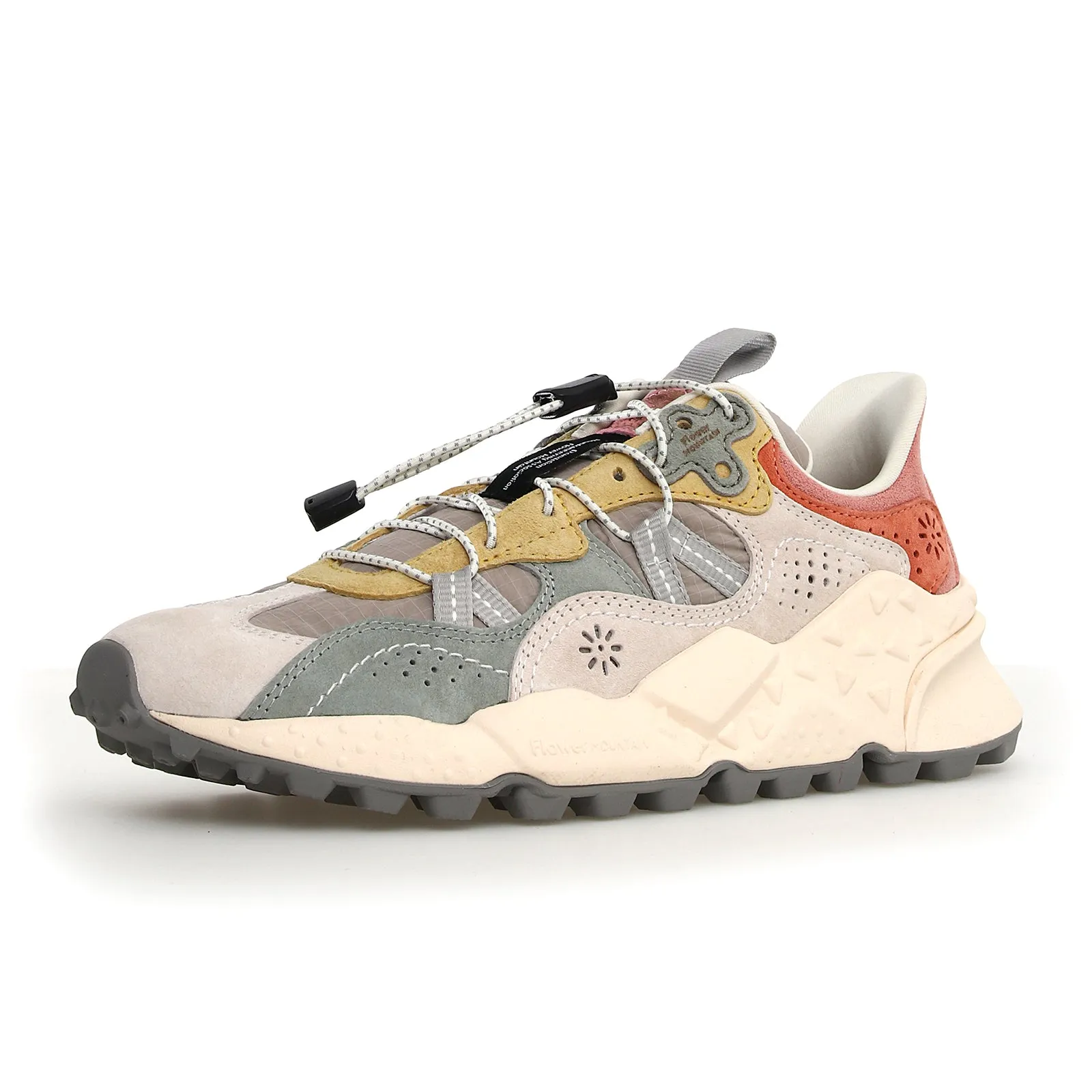 Flower Mountain Tiger Hill (Women) - Milk/Light Green/Yellow