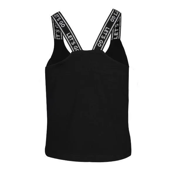 GIRLS CLASSIC SLEEVELESS EPIC T-SHIRT - BLACK