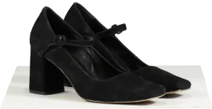 Hobbs Black Miranda Mary Jane Heels EU 41 UK 8