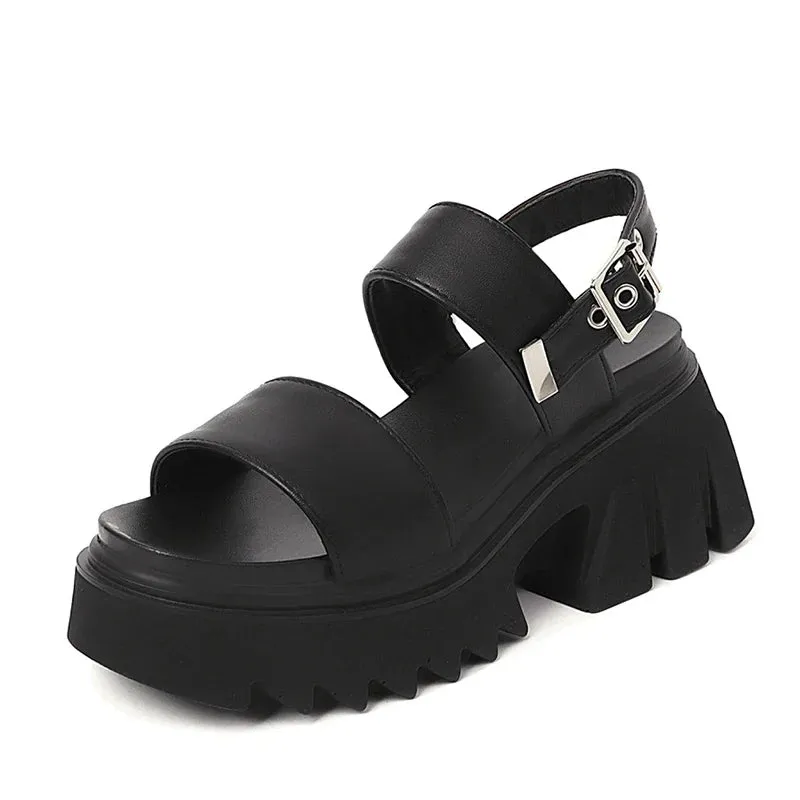 Joskaa 2024 New Chunky For Womens Sandals