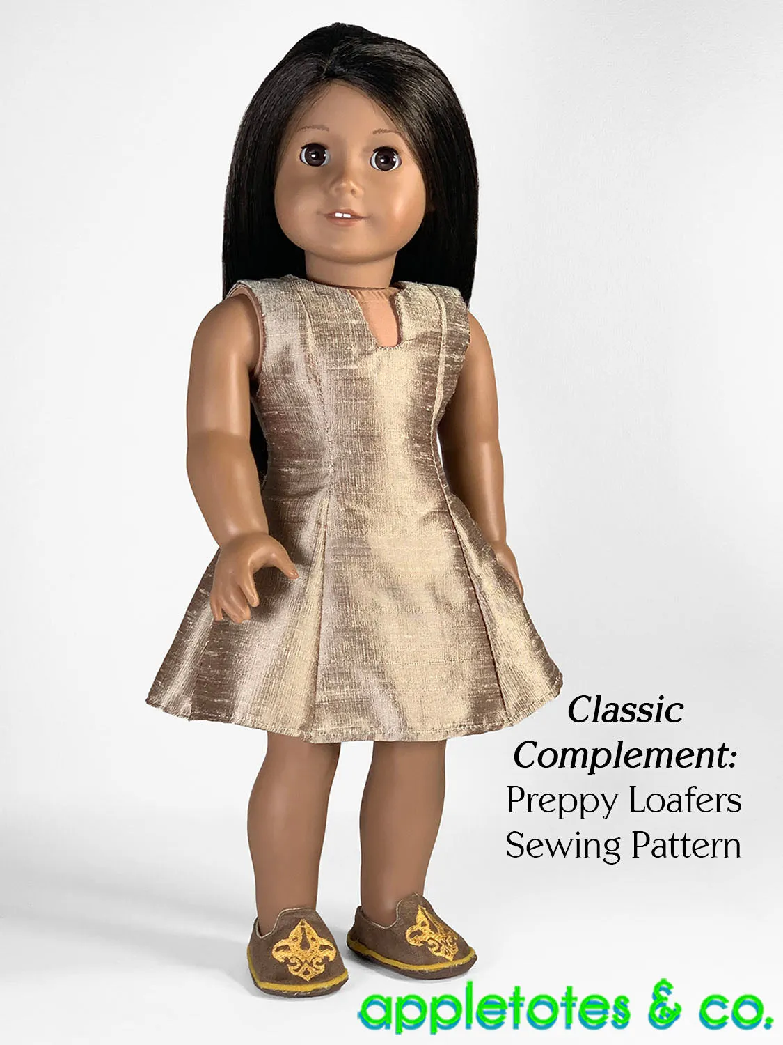 Letizia Dress 18 Inch Doll Sewing Pattern