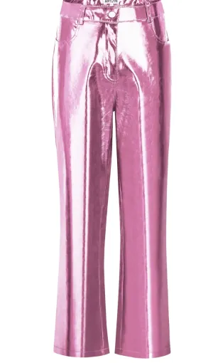 Meet Me At The Rave Shimmer pants (Festival) (PINK)