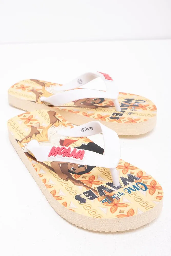 Moana Flip Flop White