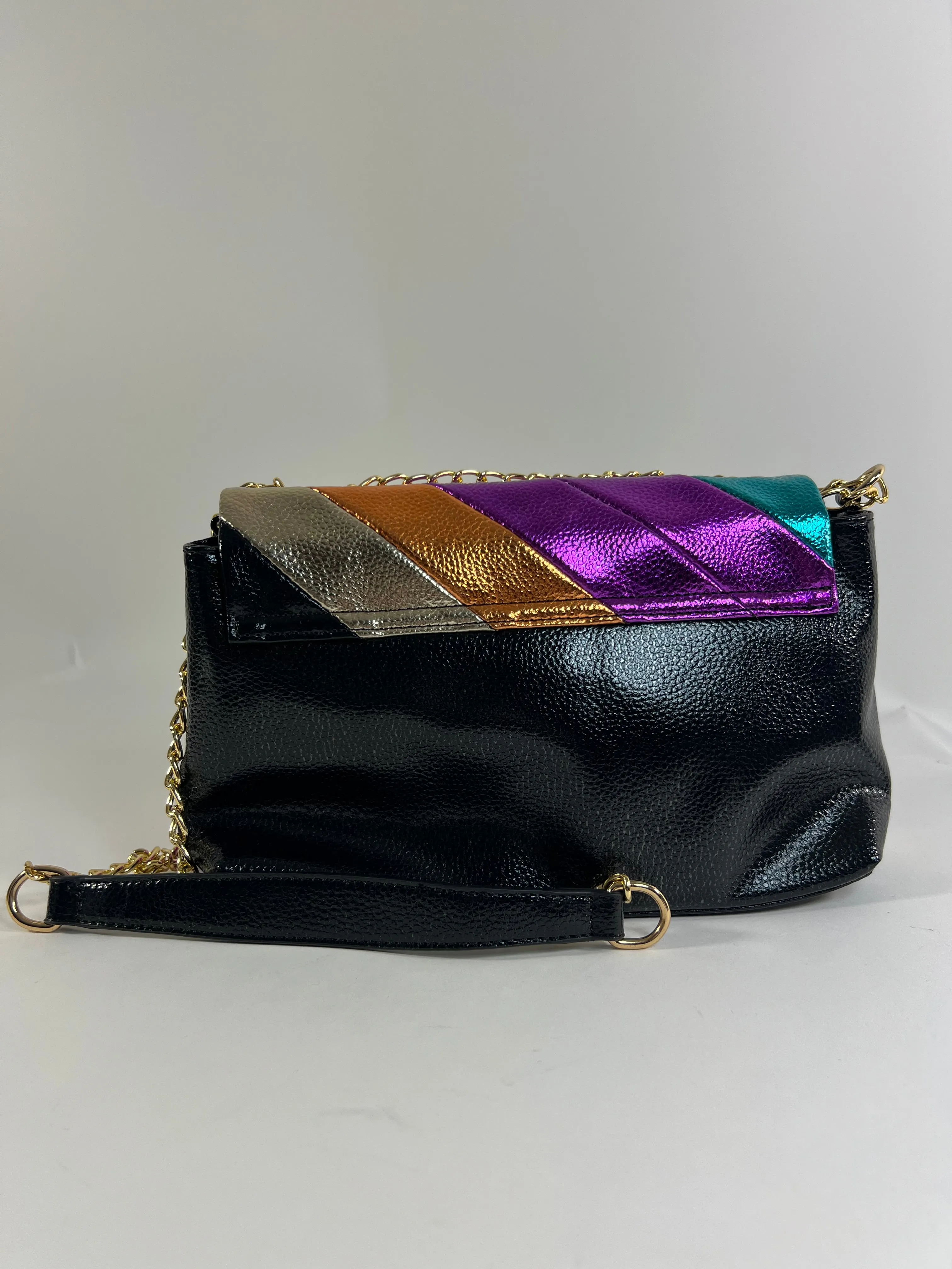 Multicolor Stripes Crossbody