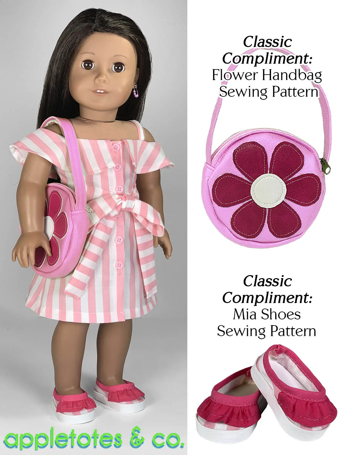 Nantucket Weekend Dress 18 Inch Doll Sewing Pattern