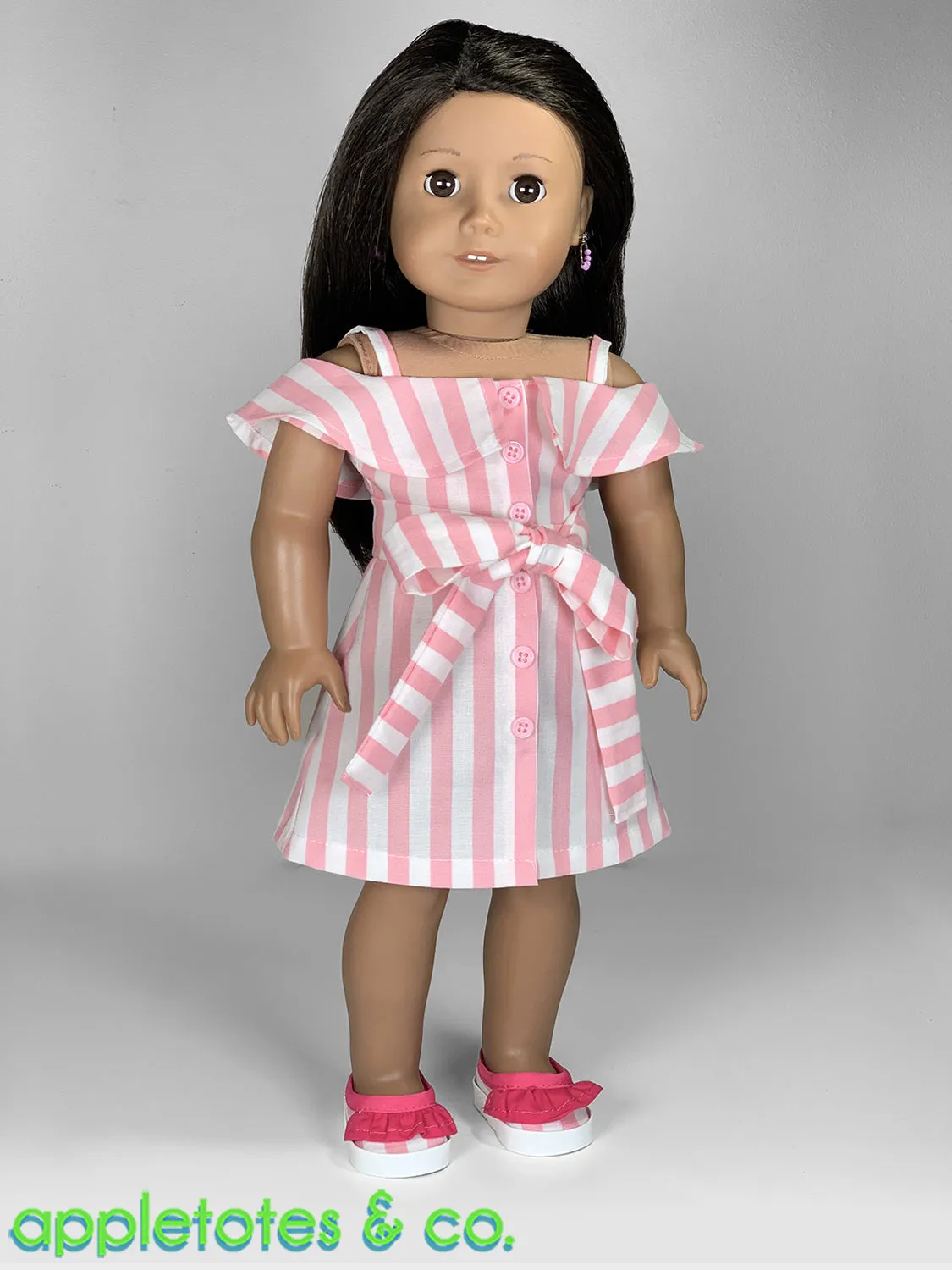 Nantucket Weekend Dress 18 Inch Doll Sewing Pattern