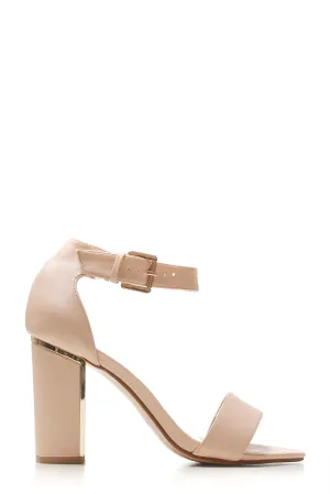 Naomi crossover ankle strap sandal