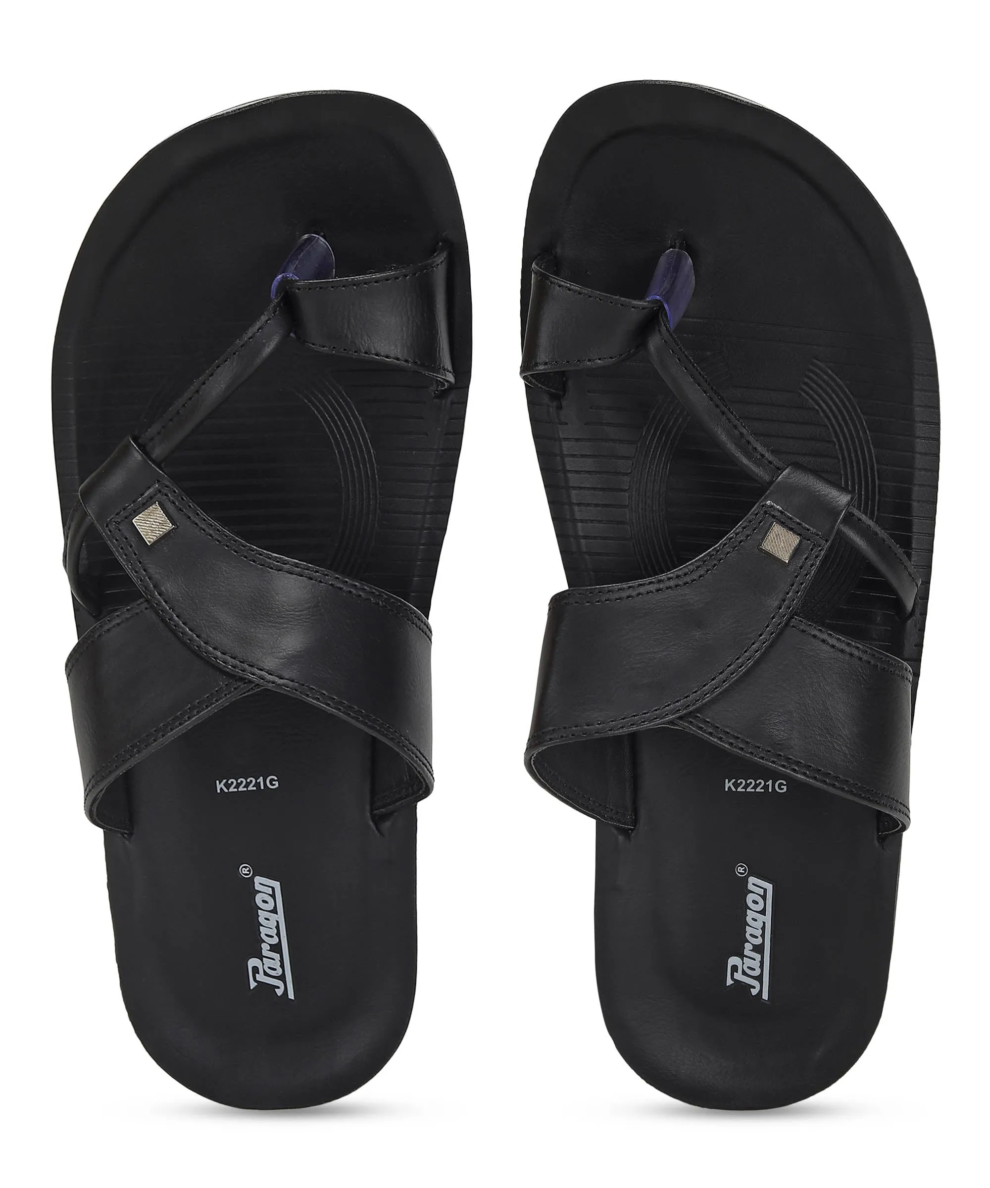 Paragon PUK2221G  Men Stylish Sandals | Comfortable Sandals for Daily Outdoor Use | Casual Formal Sandals with Cushioned Soles