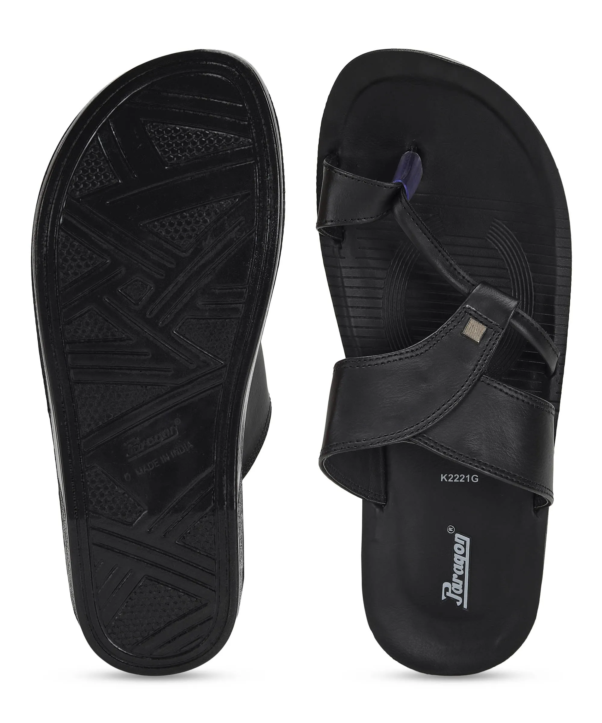 Paragon PUK2221G  Men Stylish Sandals | Comfortable Sandals for Daily Outdoor Use | Casual Formal Sandals with Cushioned Soles