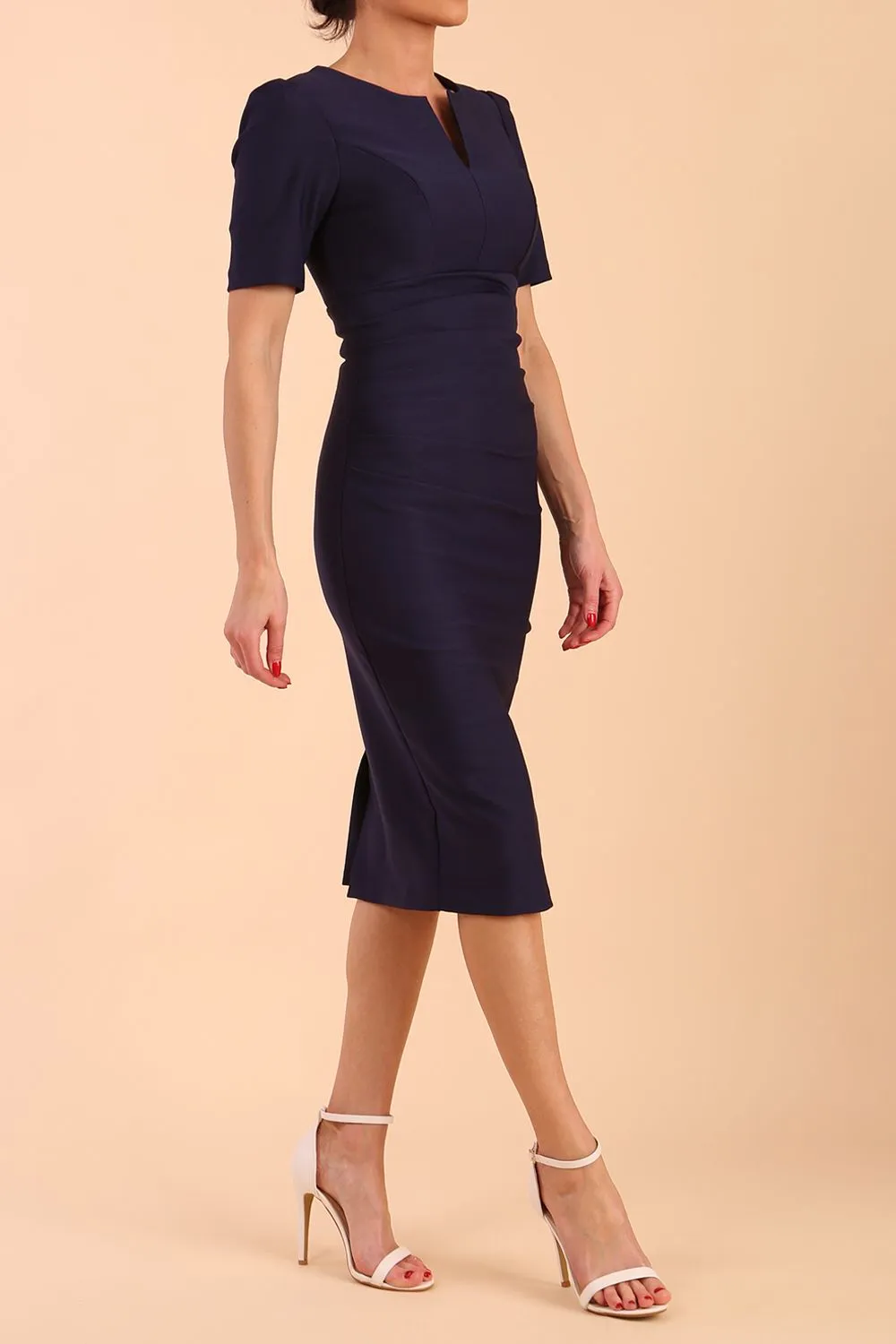 Seed Fitzrovia Short Sleeve Pencil Dress