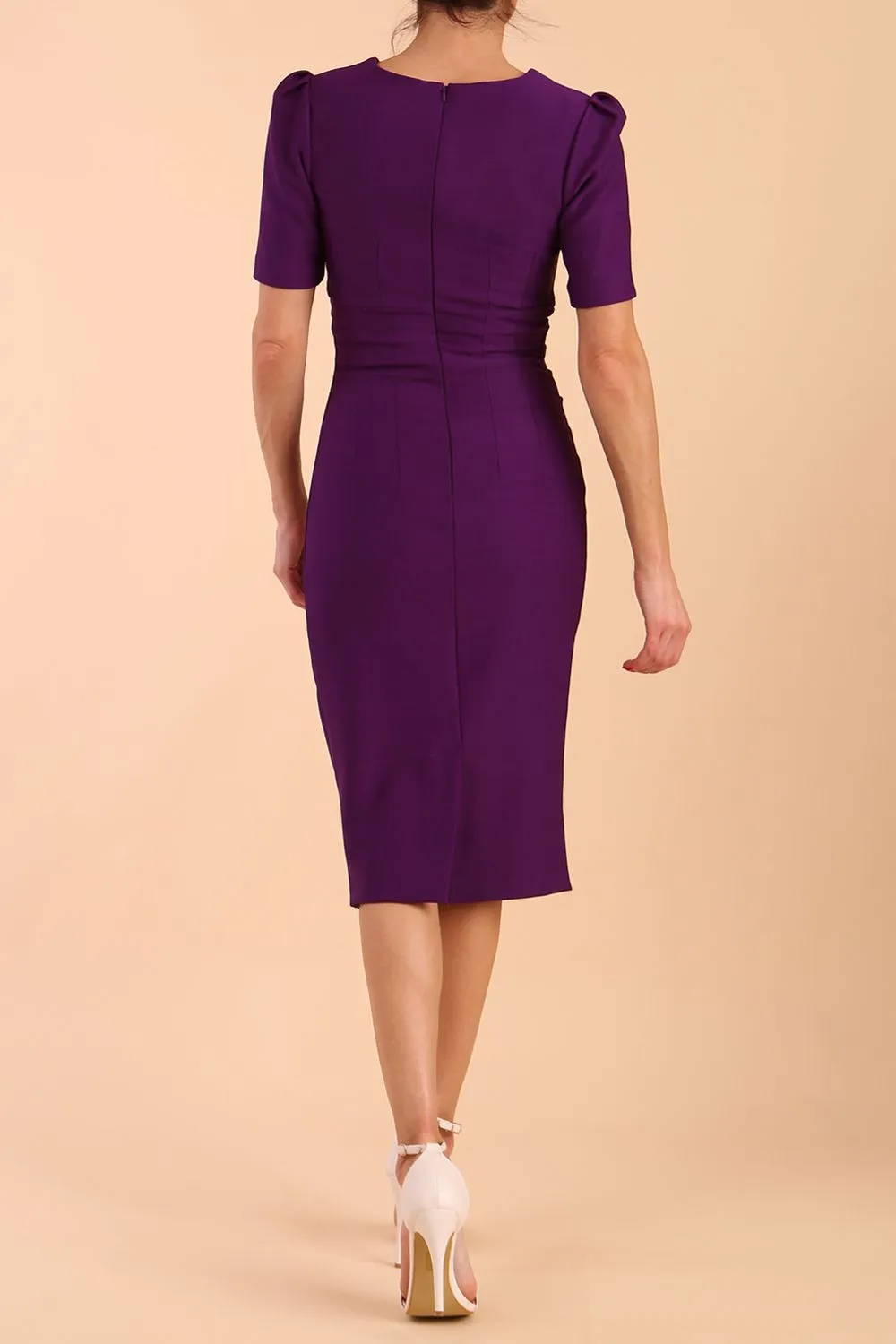 Seed Fitzrovia Short Sleeve Pencil Dress