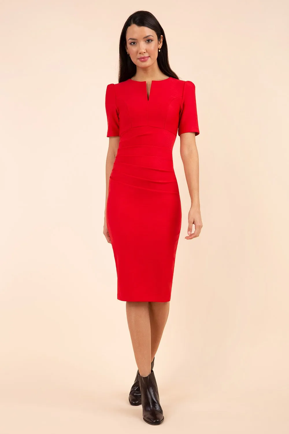 Seed Fitzrovia Short Sleeve Pencil Dress