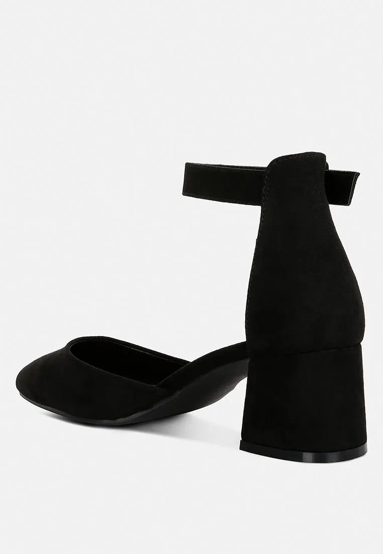 Stroot Mid Block Heel Sandals