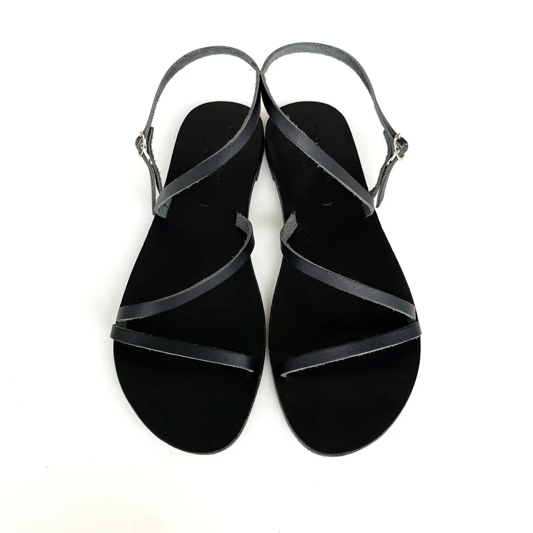 TEENA SANDALS ALL BLACK