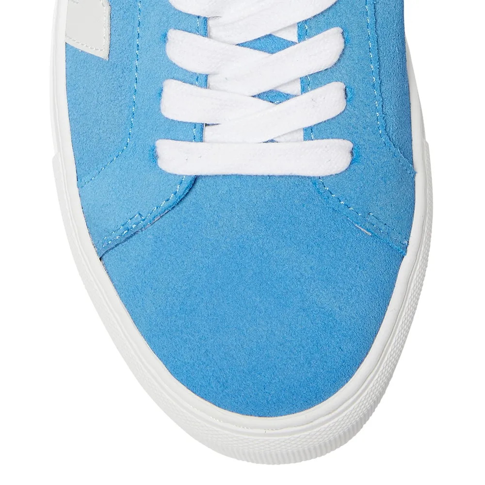 Trio Sneaker in Blue Leather