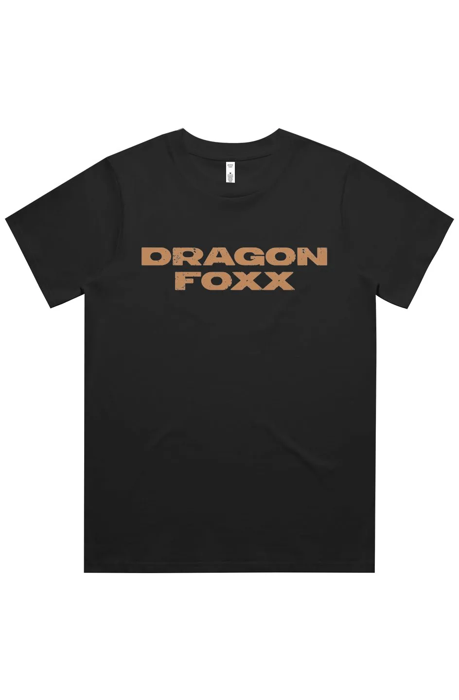 Women's Black DRAGON FOXX Tee